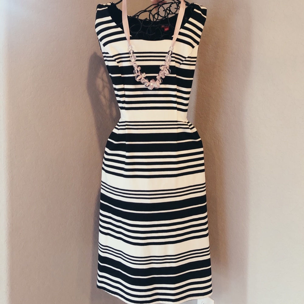 The classic striped dress